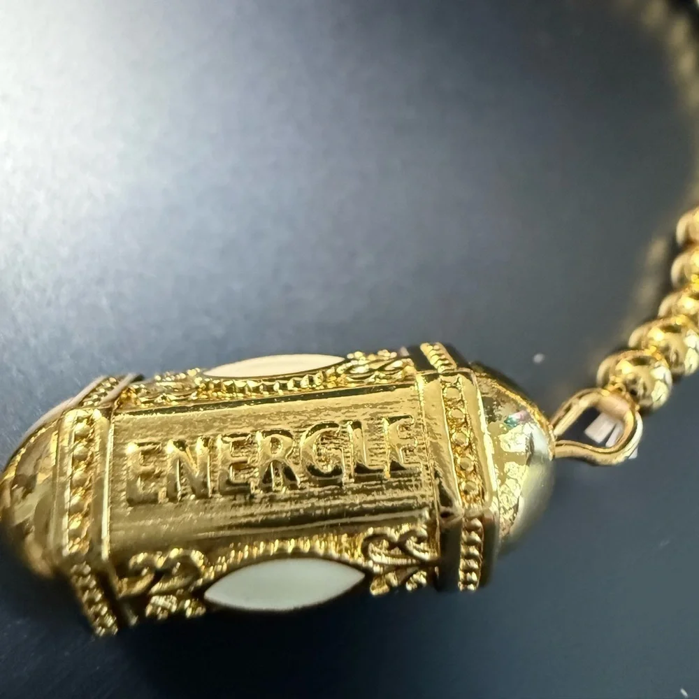 Lucky Eye Turkish White Enamel Courage Bracelet